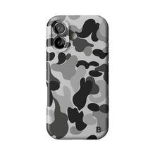 Grey Camo Statement iPhone Case