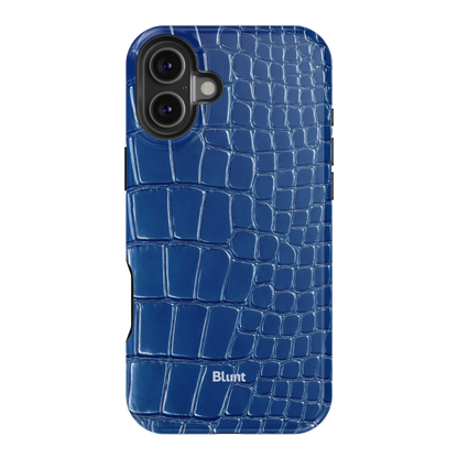 Blue Plush iPhone Case