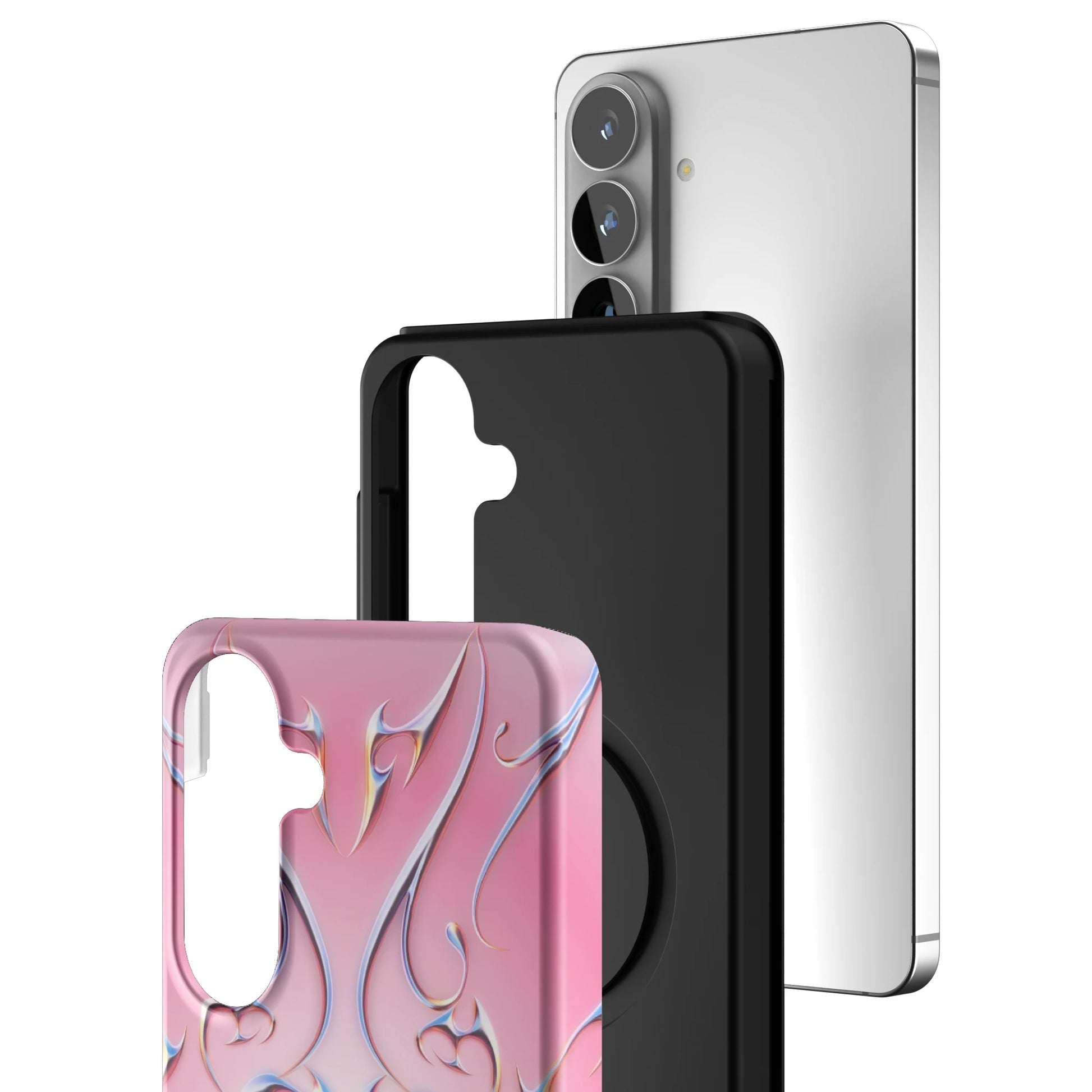 Bubble-Heart-samsung-case-Galaxy S26 Plus-3