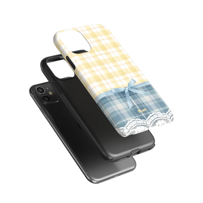 Blue-Lemonplaid-iphone-case-iPhone 11-3