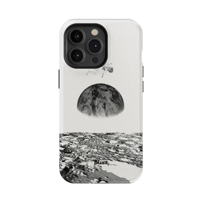 Static Moon iPhone Case