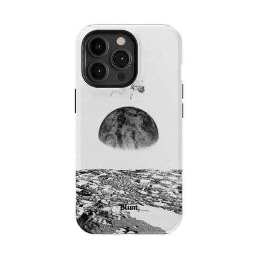 Static Moon iPhone Case