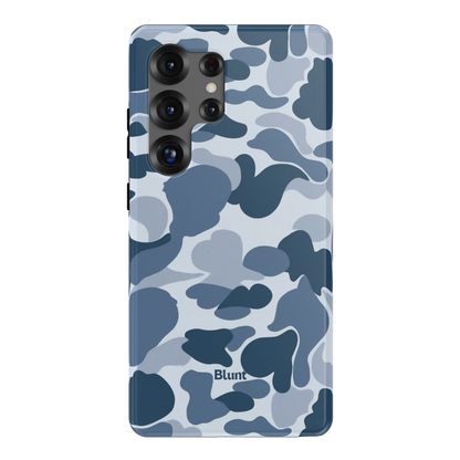 Bluish Camo Samsung Case