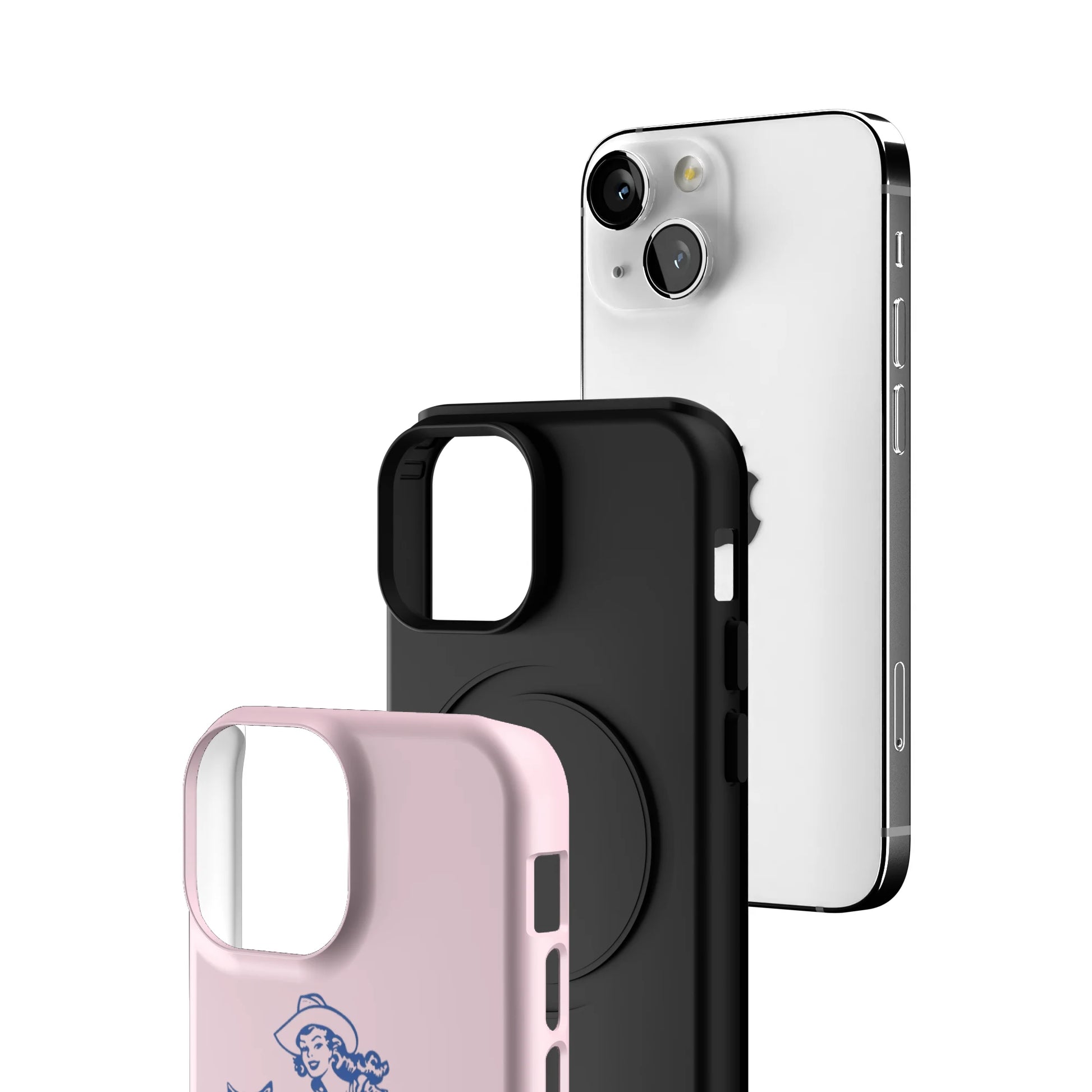 Pink-Lasso-Lady-iphone-case-iPhone 13 Mini-3