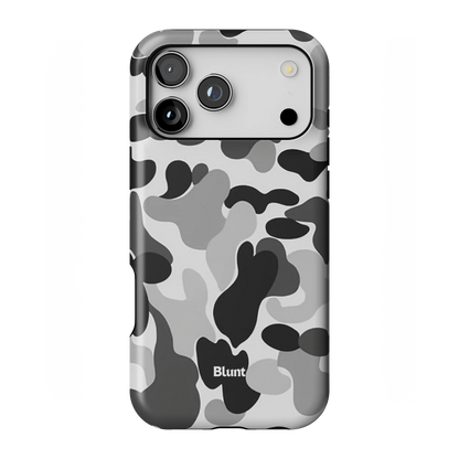 Grey Camo iPhone Case