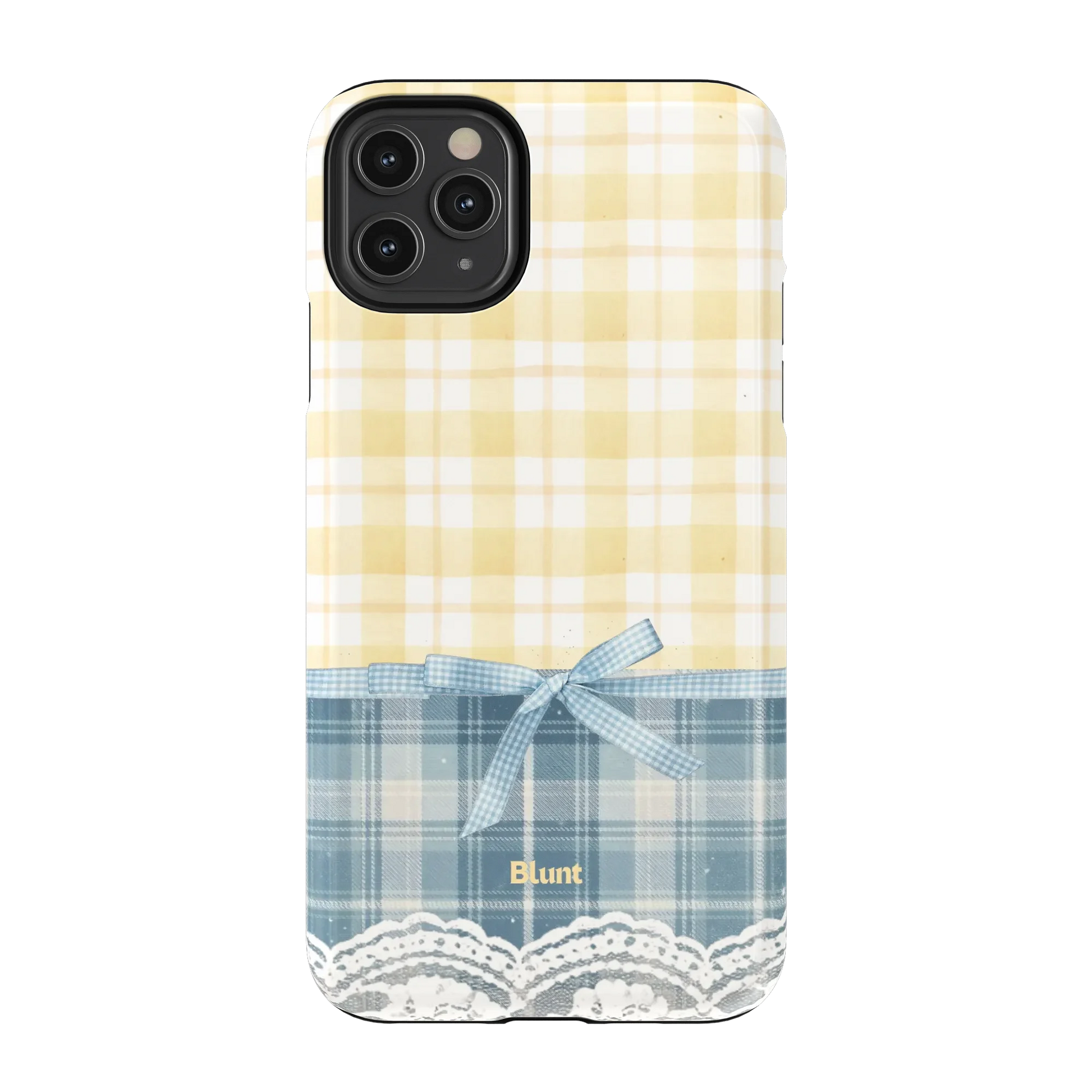 Blue-Lemonplaid-iphone-case-iPhone 11 Pro Max-1