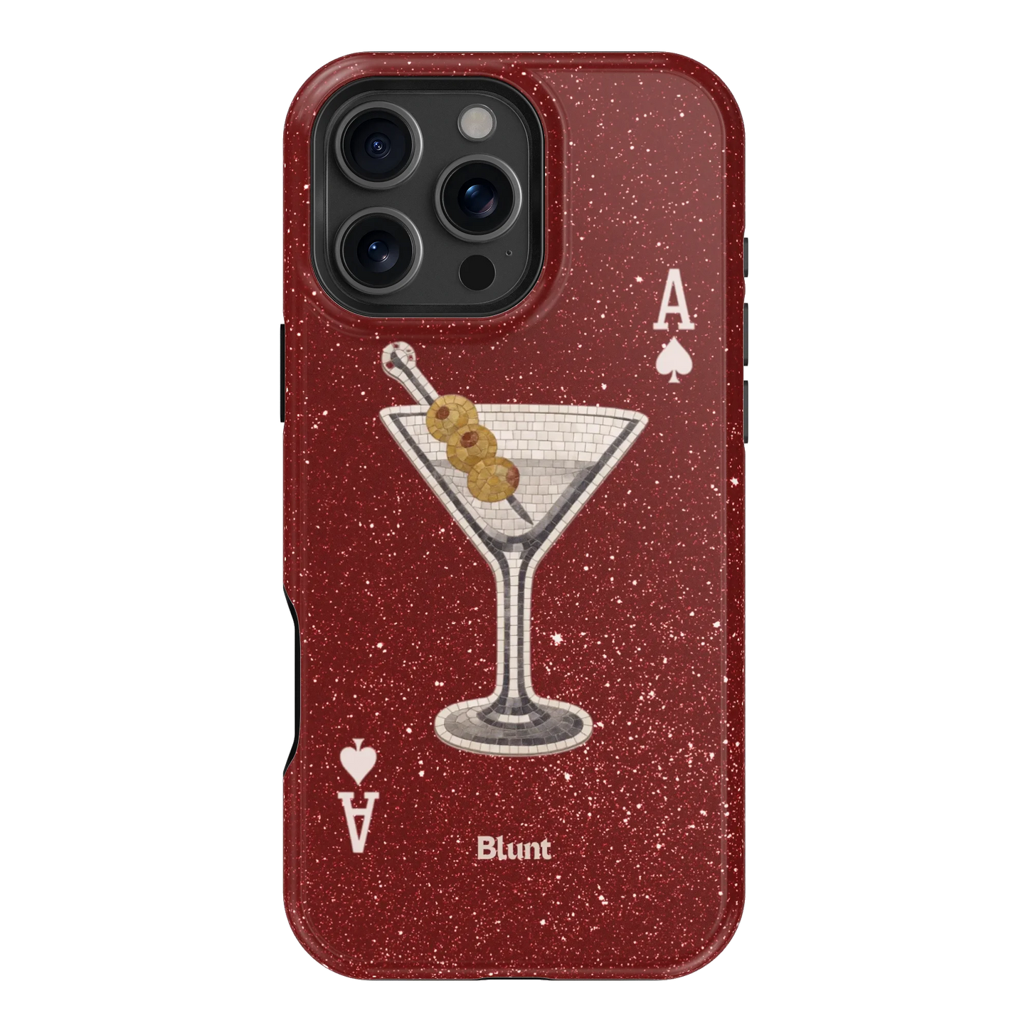 Red Dirty Martini iPhone Case