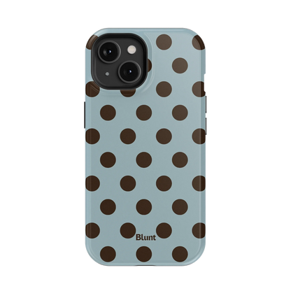 Seafoam Dot iPhone Case