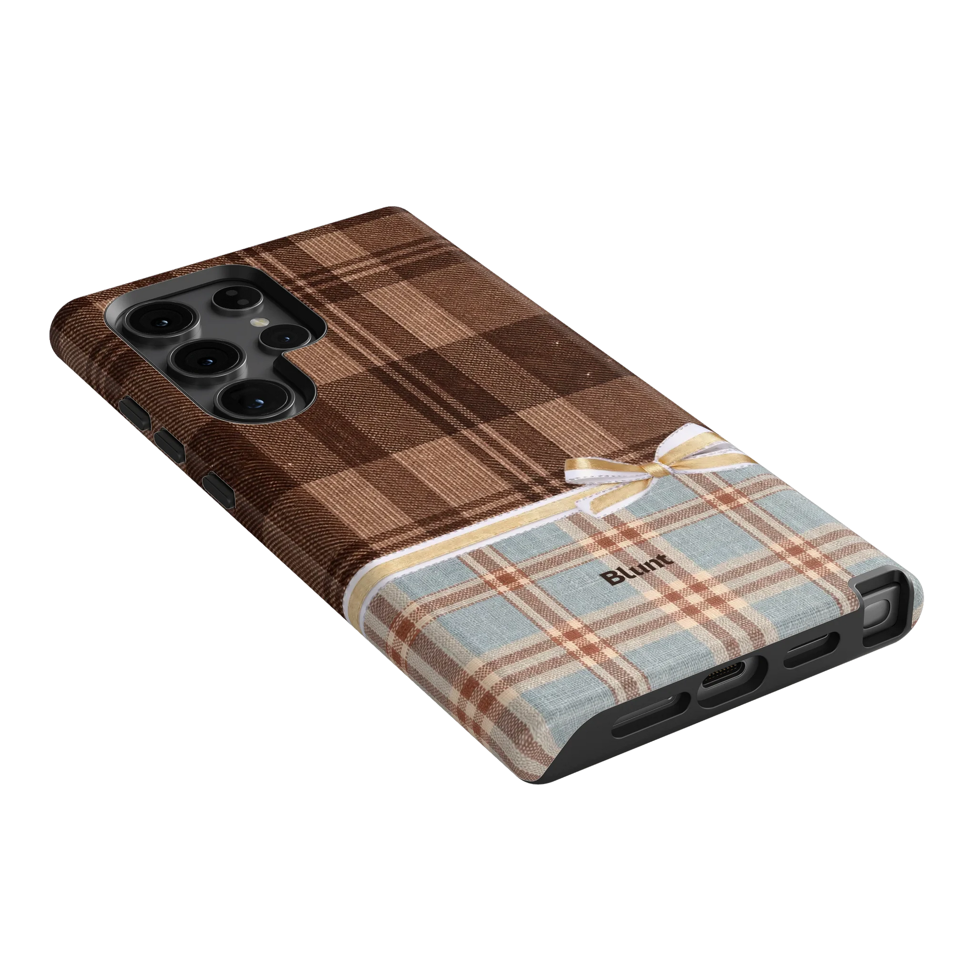 Mocha-Plaid-samsung-case-S24 Ultra-2