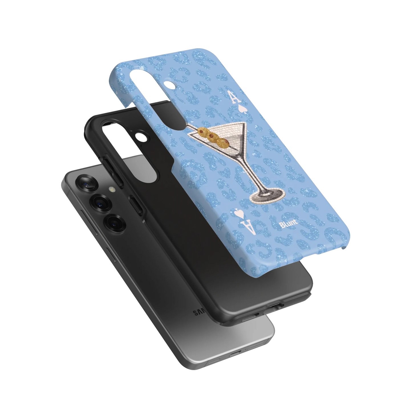 Blue Dirty Martini Samsung Case