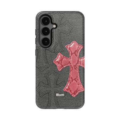 Pinkscale Cross Samsung Case
