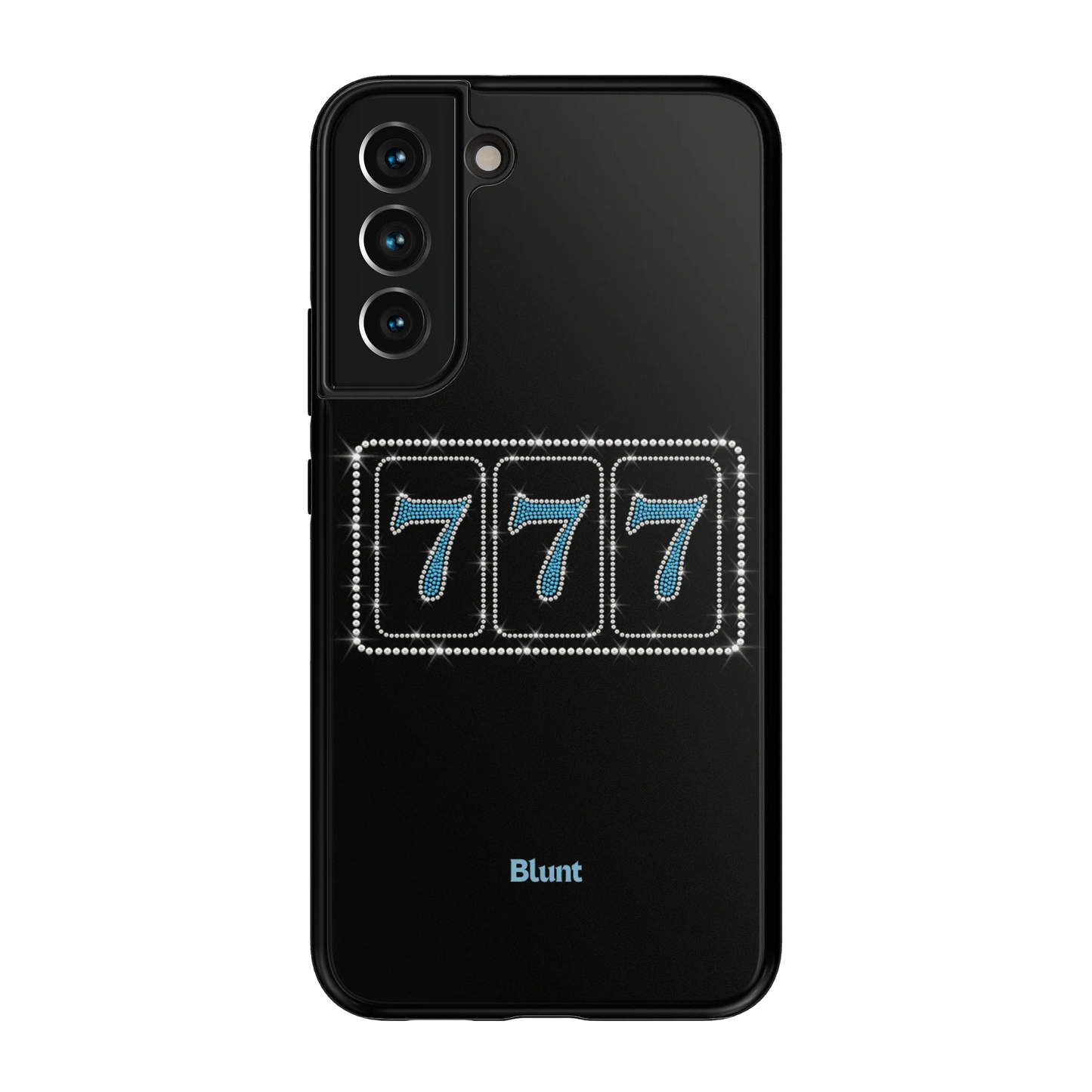 Blue Lucky 777 Samsung Case