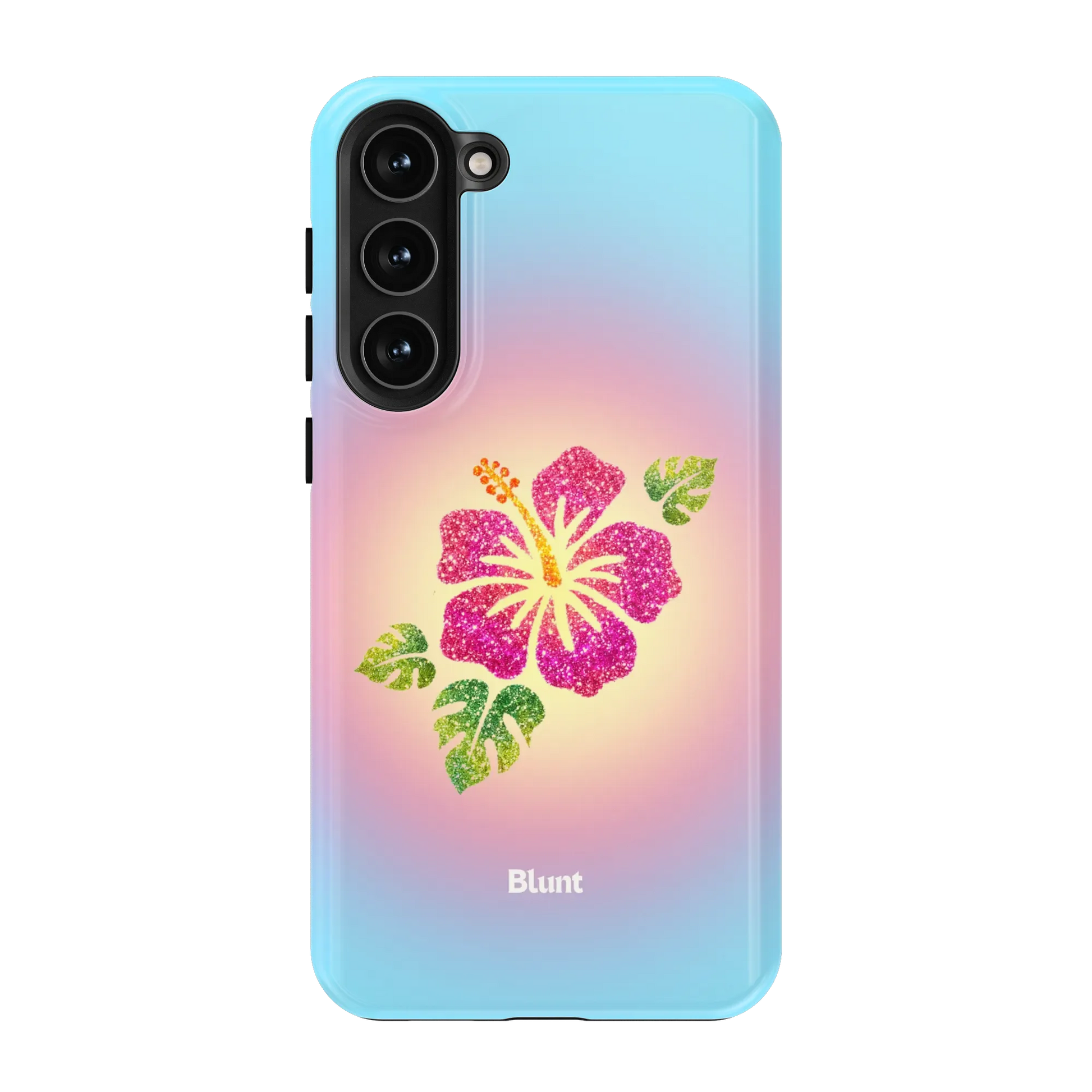 Hibiscus-Glow-samsung-case-Galaxy S23 Plus-1