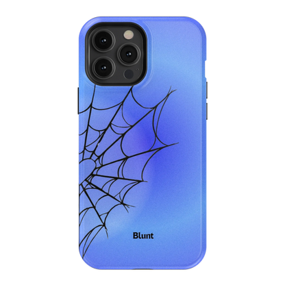 Blue Web iPhone Case
