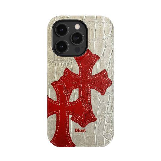Crimson Creed iPhone Case