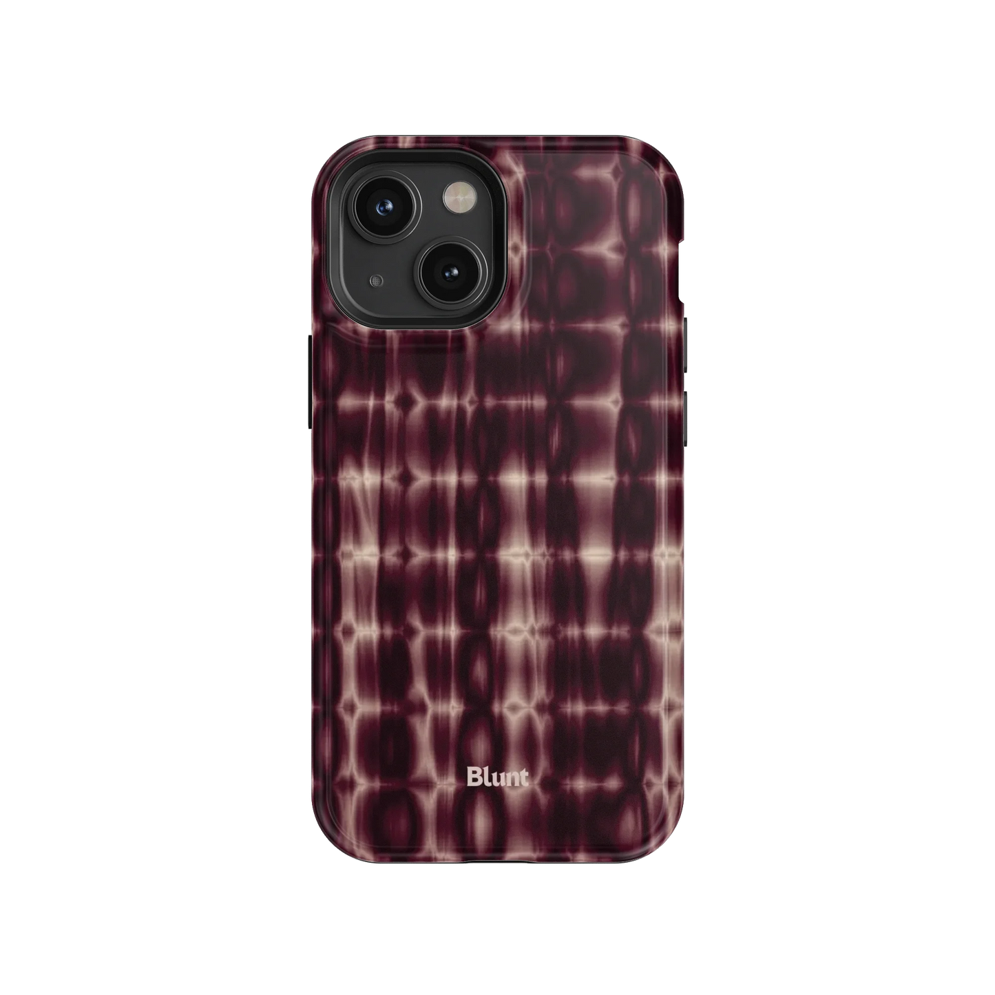 Purple Ripple iPhone Case