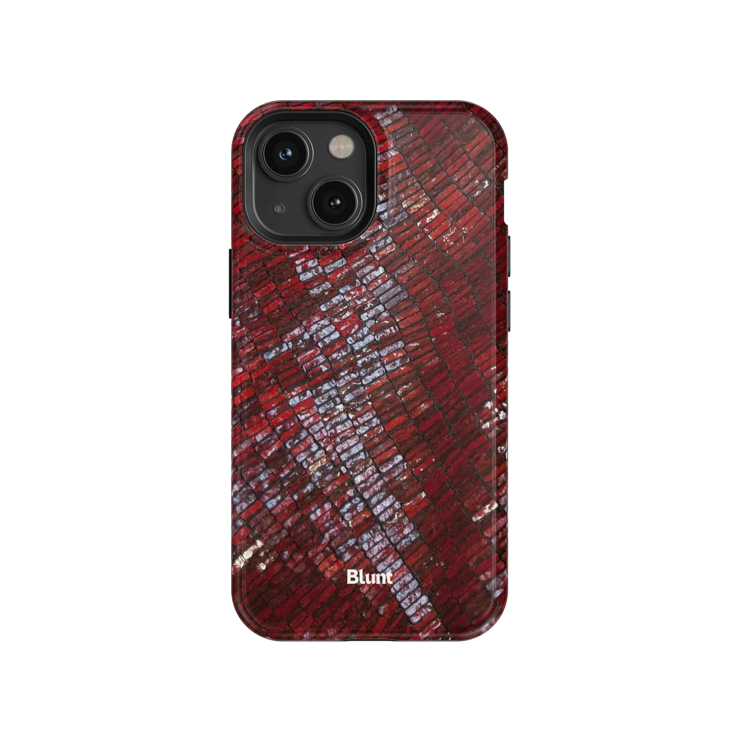 Crimson Scale iPhone Case