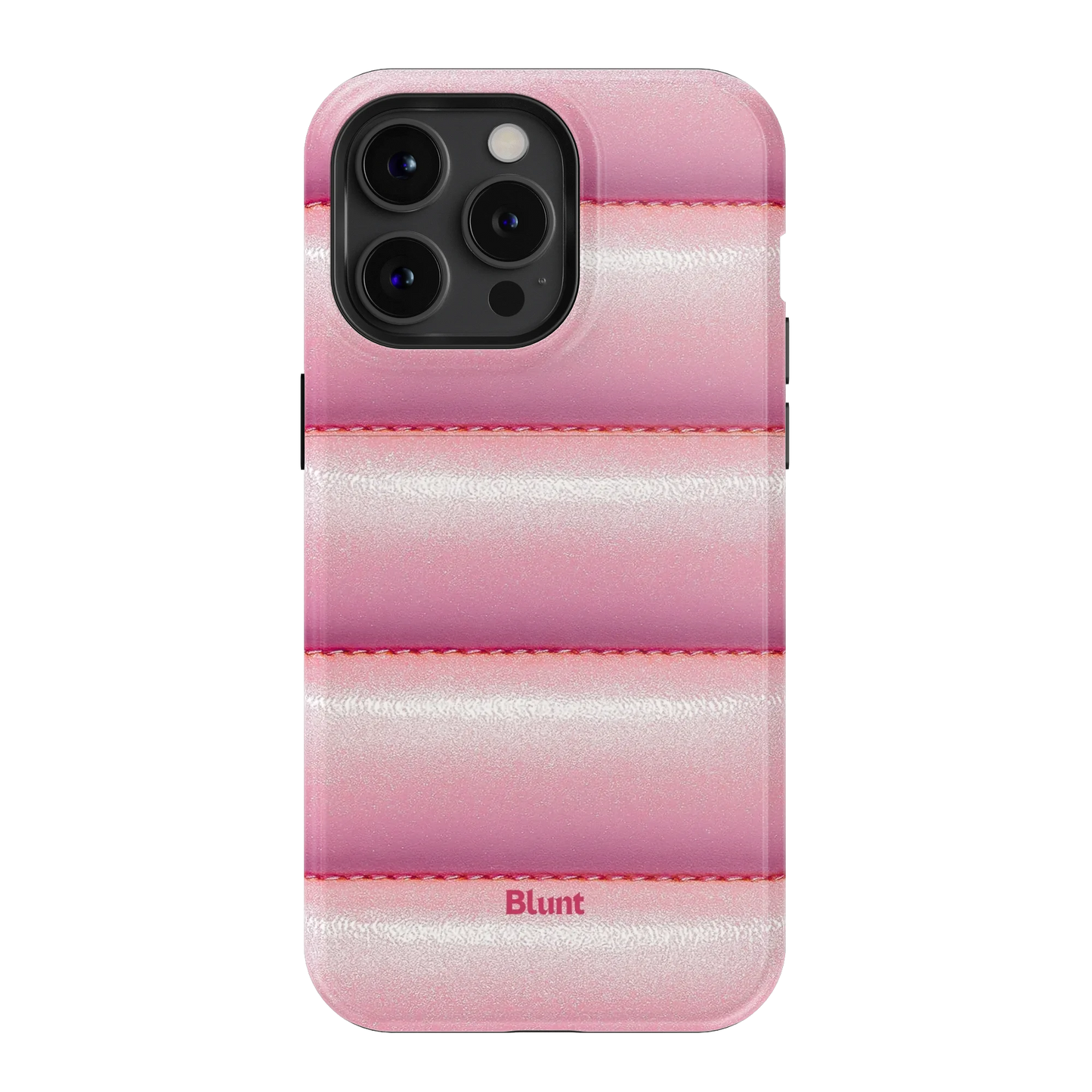 Pink Puffer iPhone Case