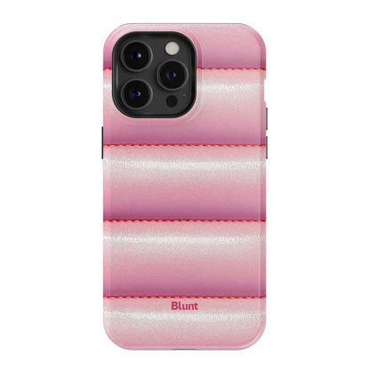 Pink Puffer iPhone Case