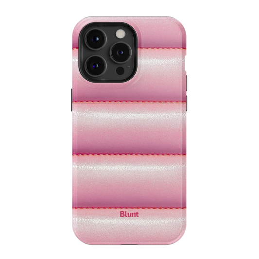 Pink Puffer iPhone Case