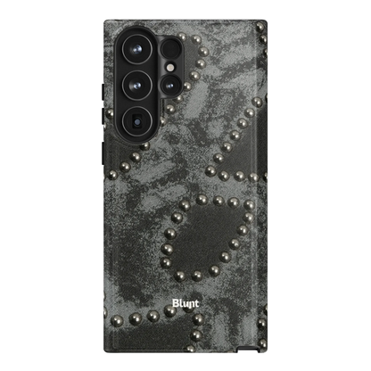 Studded Noir Samsung Case