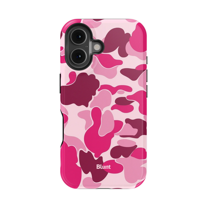 Pink Camo iPhone Case