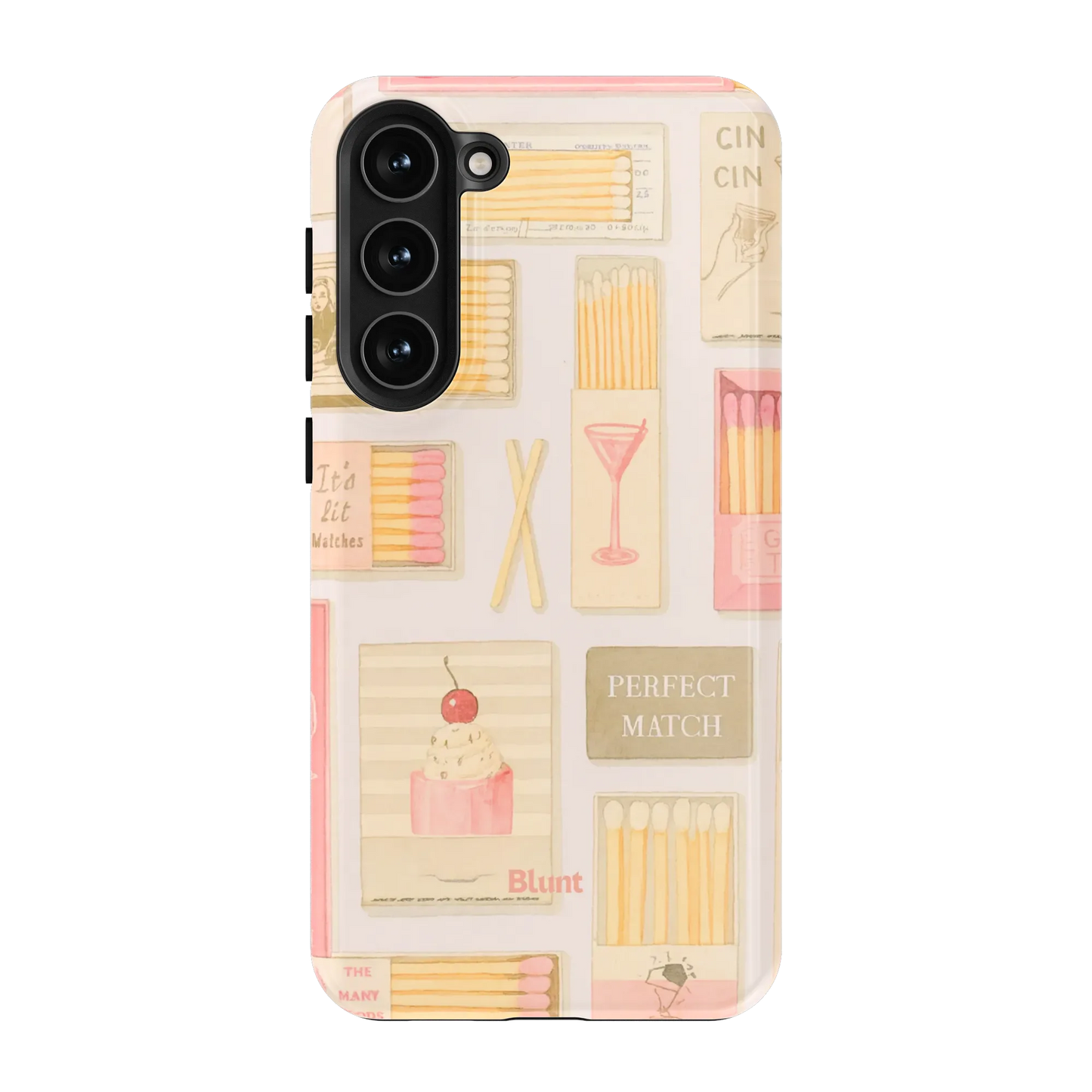 Pink Match Samsung Case