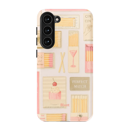 Pink Match Samsung Case