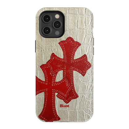 Crimson Creed iPhone Case