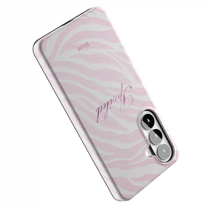 Spoiled-Pink-Zebra-samsung-case-Galaxy S26 Plus-4