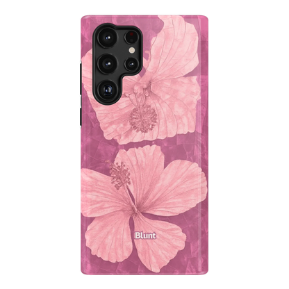 Pink Coconut Bloom Samsung Case