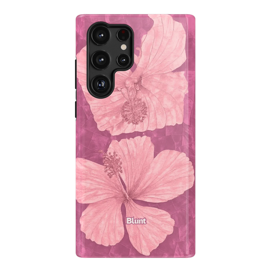 Pink Coconut Bloom Samsung Case