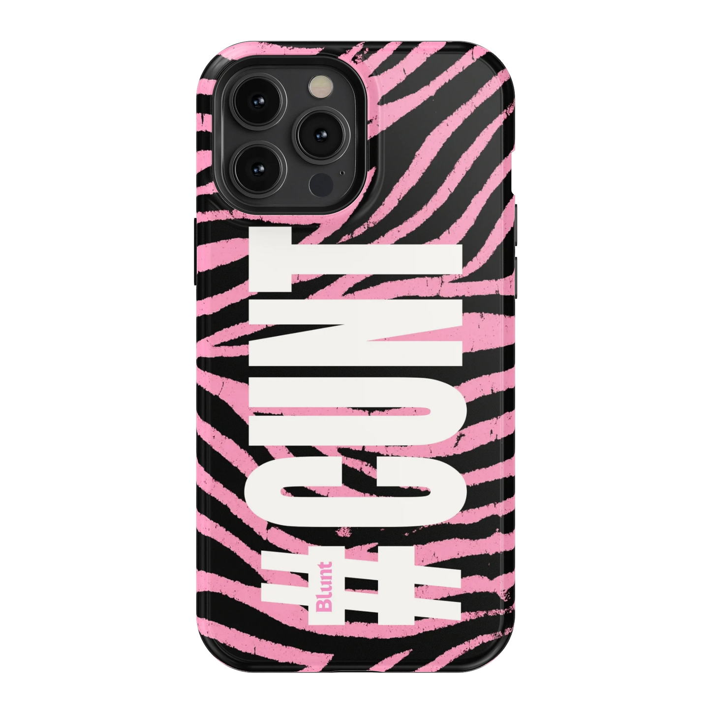 CXNT Pink Zebra iPhone Case