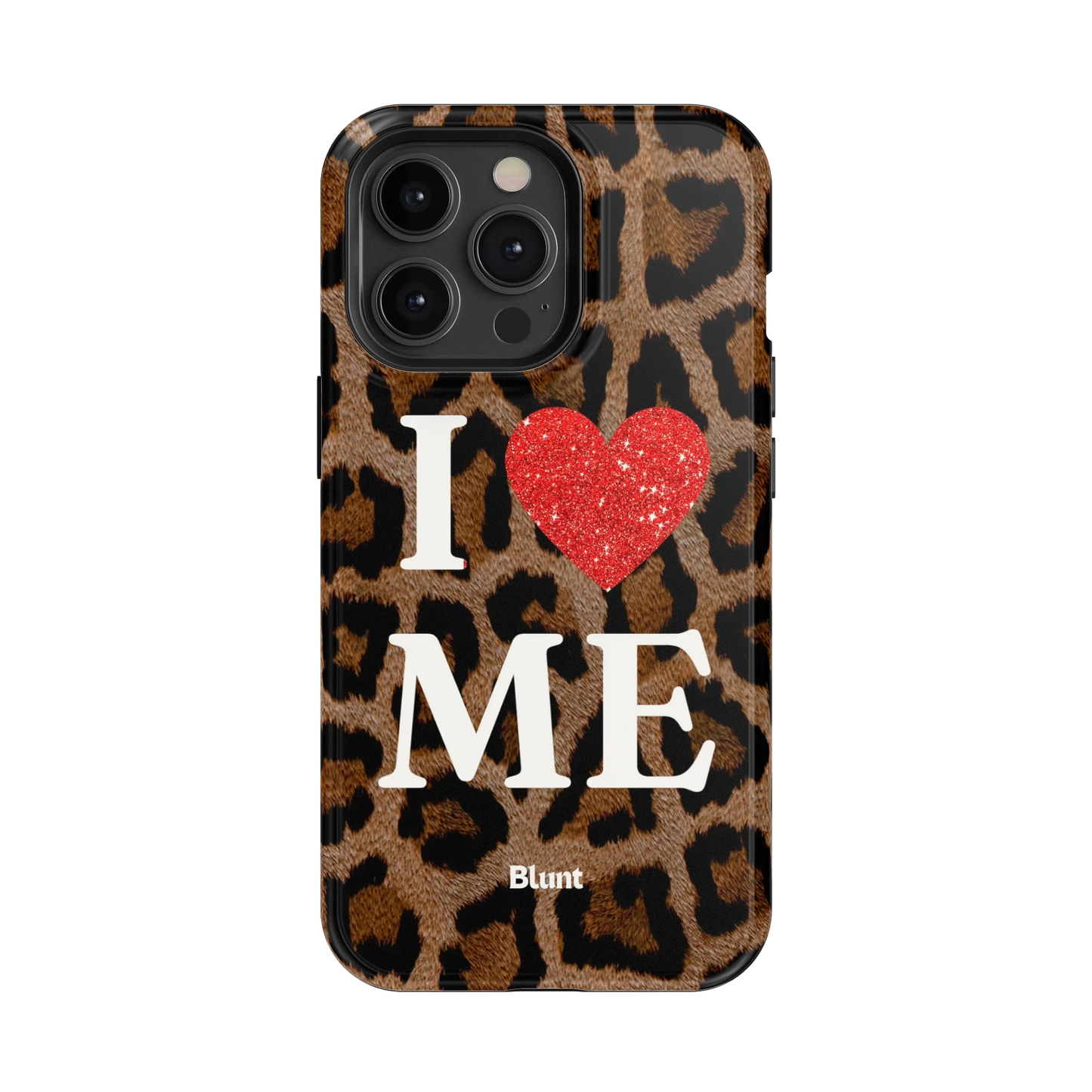 Cheetah I Love Me iPhone Case