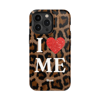 Cheetah I Love Me iPhone Case