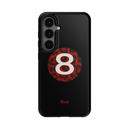 Red Cheetah Magic 8 Samsung Case