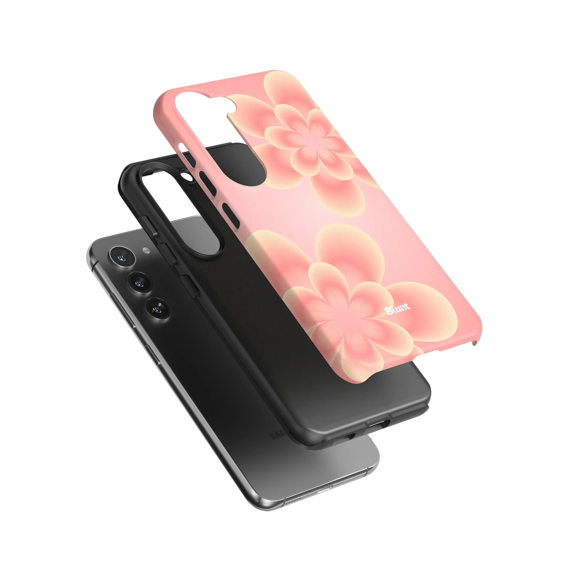 Peach-Petals-samsung-case-Galaxy S23-3