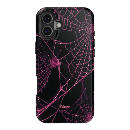 Pink Web iPhone Case