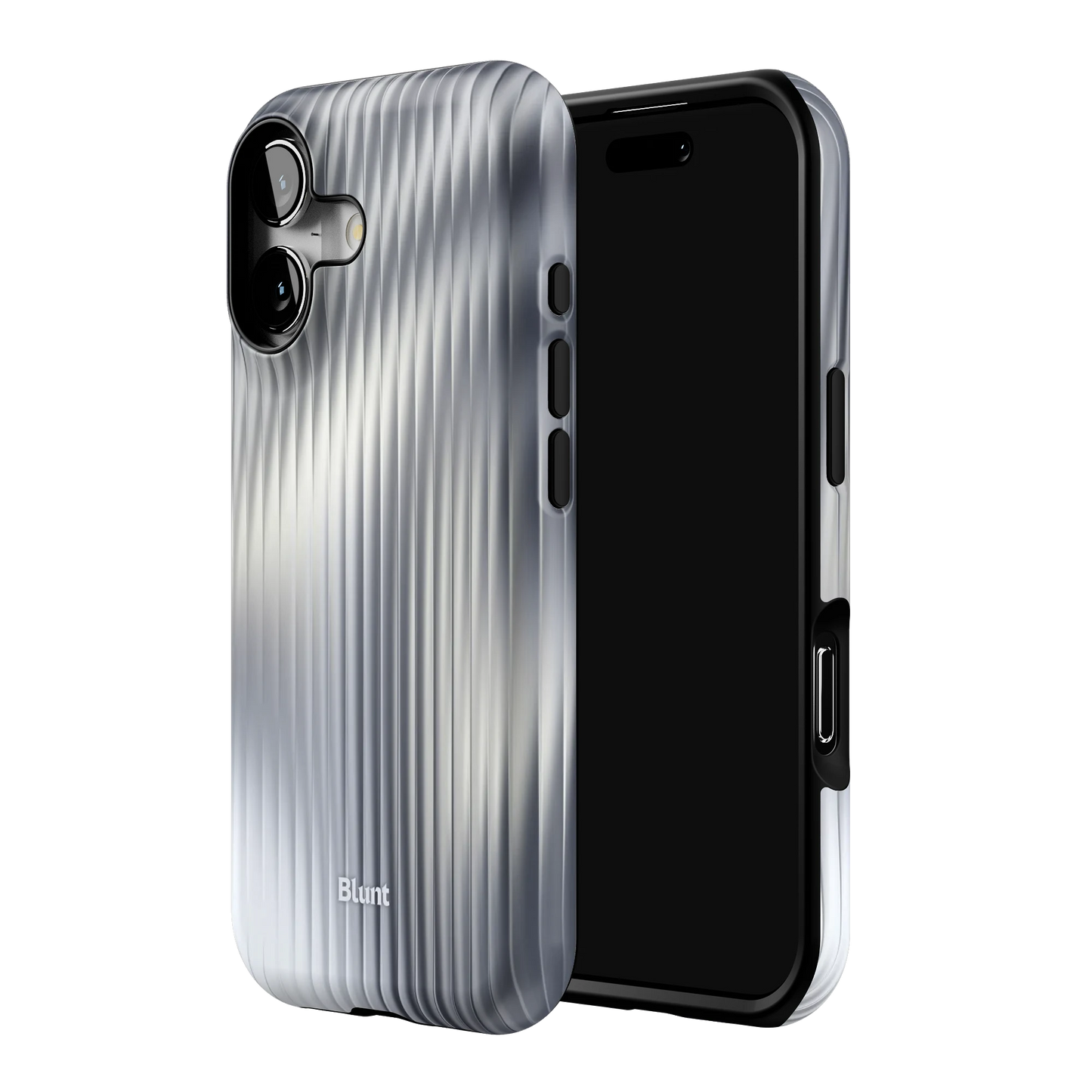 Silver Pulse iPhone Case