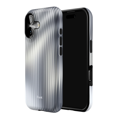 Silver Pulse iPhone Case