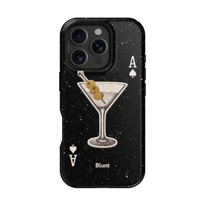 Black Dirty Martini iPhone Case