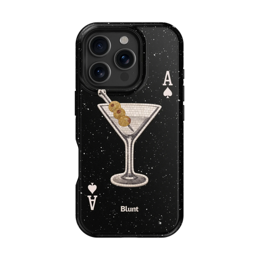 Black Dirty Martini iPhone Case