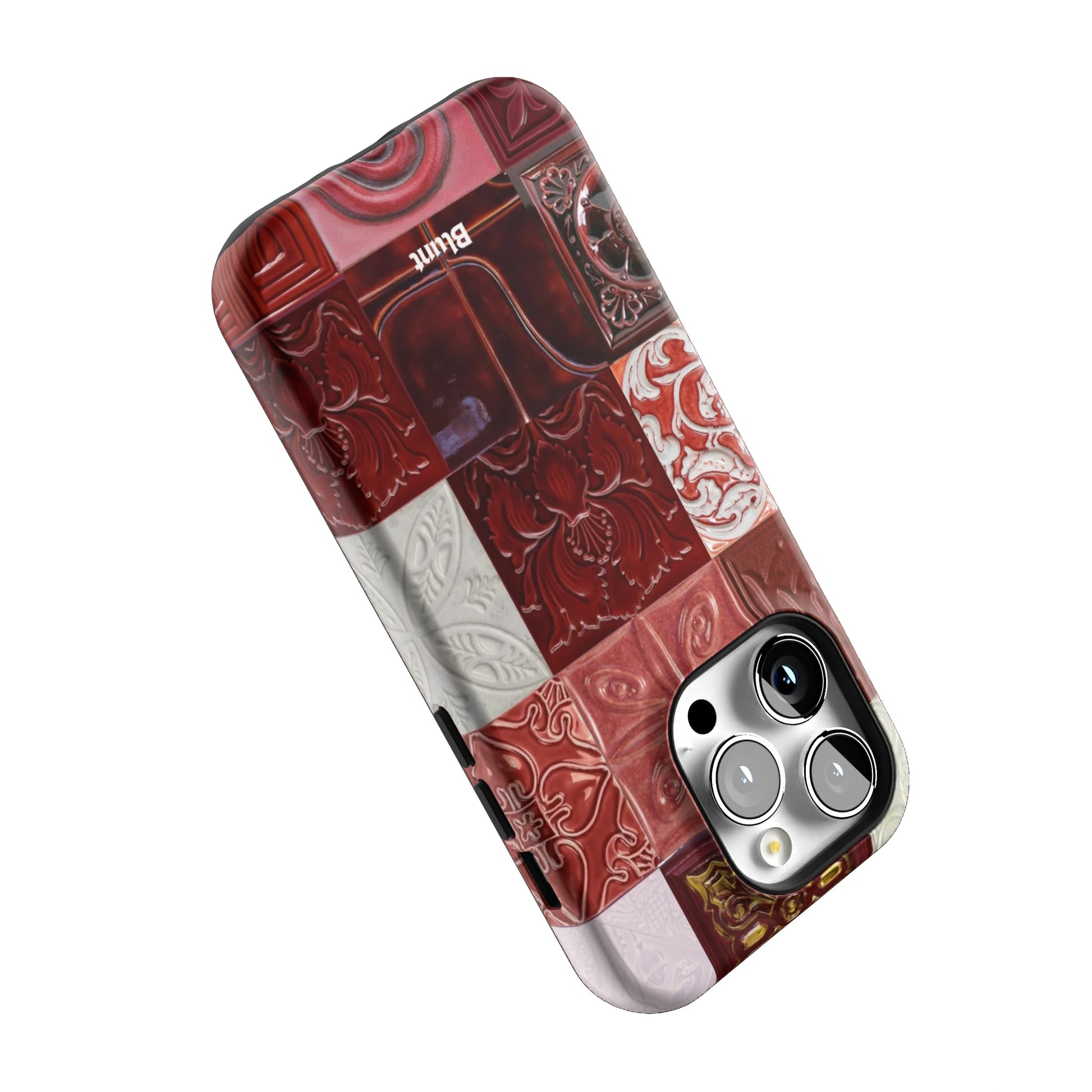 Checkered-Rouge-iphone-case-iPhone 14 Pro-4