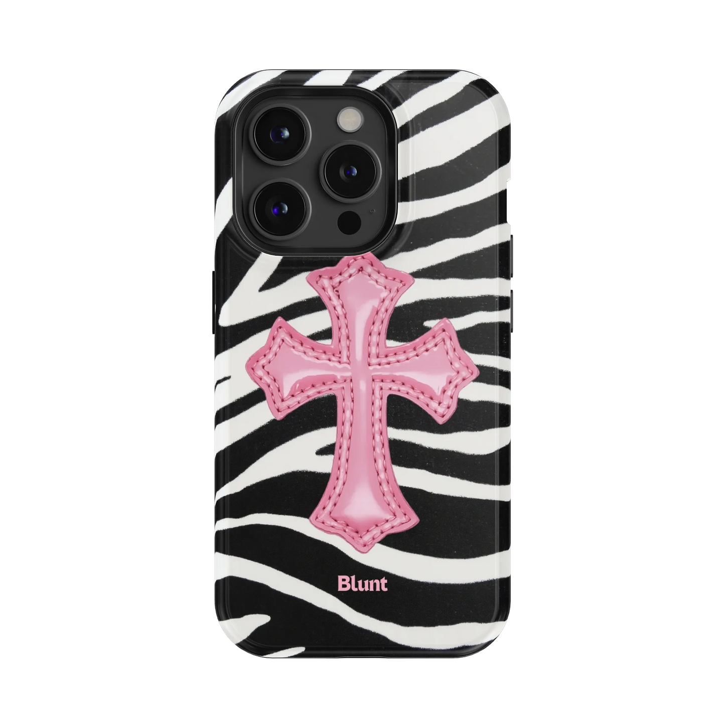 Zebra Halo iPhone Case