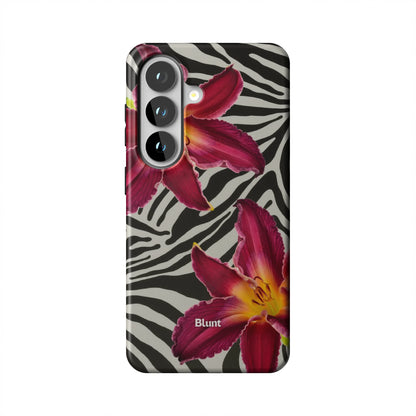Zebra Lily Samsung Case