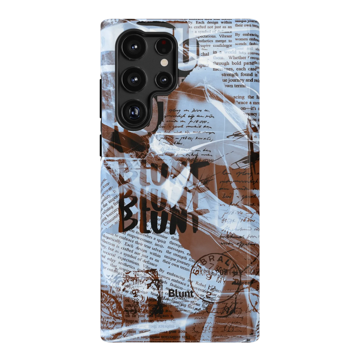 Blue Love Letter Samsung Case