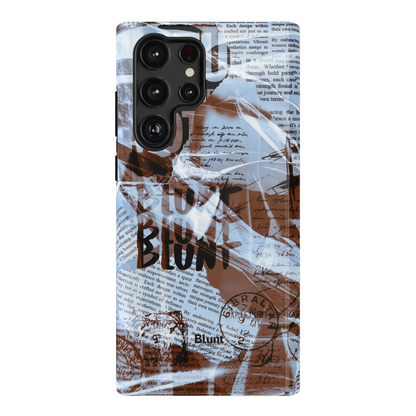 Blue Love Letter Samsung Case