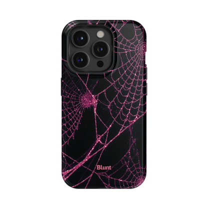 Pink Web iPhone Case