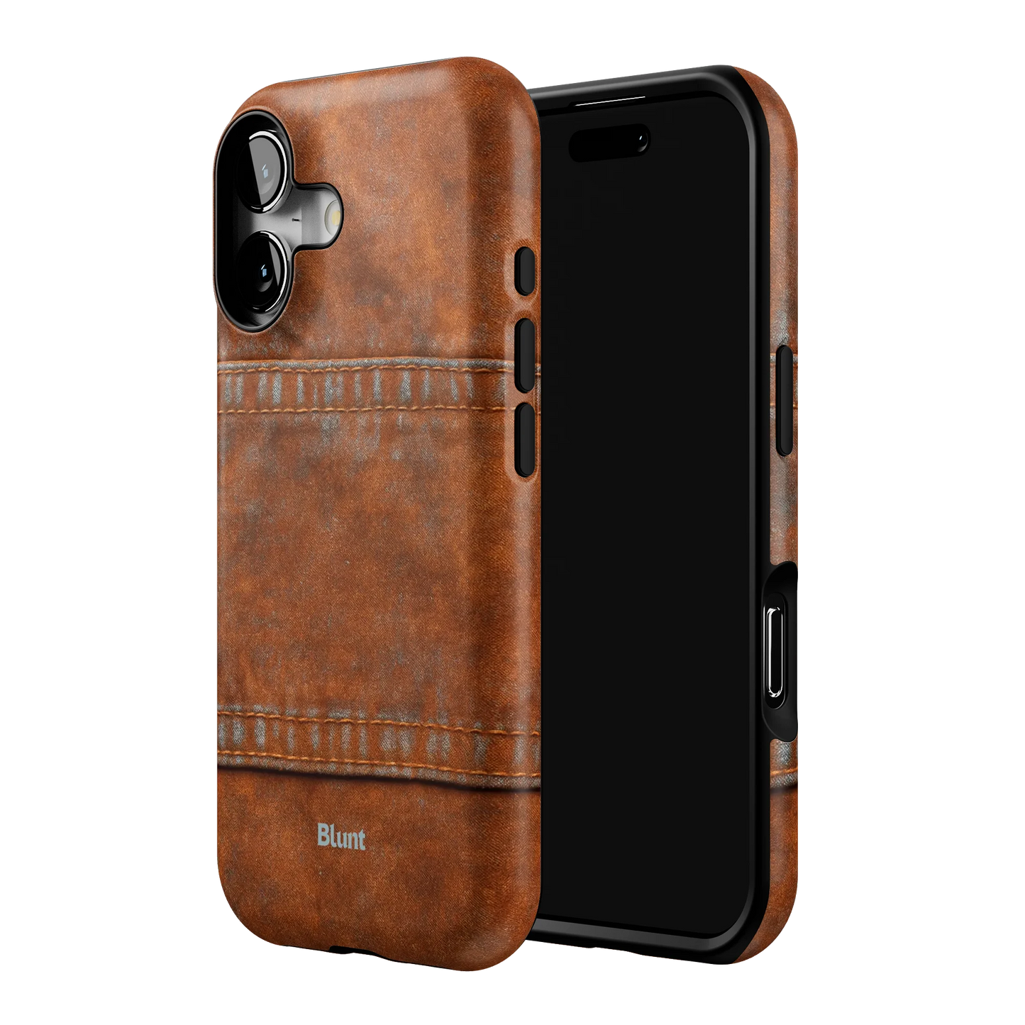 Chocolate Denim iPhone Case