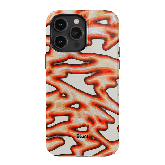 Molten Grid iPhone Case